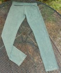 New! T-Party Mineral Wash Leggings in Muted Green Womens XL Made in the USA