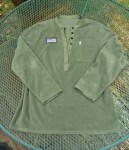 Army Green LS Soft Fleece Pullover Womans 1X