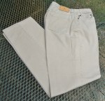 Vintage Lauren Jeans Co-- 5 pocket cotton Jean type Khacki Tan pants Womens size 12