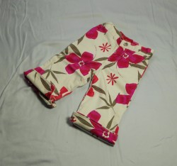 Vintage 90's GUESS Hawaiian Print JAMS Long Floral Bermuda Vented Knee Shorts -Little Girls 4