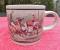 Set of 5 1970's POLO Ralph Lauren Mugs--Antique Polo Players Graphics--10oz Horsey Mugs