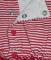 Vintage ABSORBA Little Chickies 2 PC Dress & Bloomer Set--Red/White Striped 100% Cotton Knit Baby Girls 12M