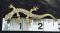 Vintage LOT of 3 GECKO LIZARD Pins Brooches--Nice Southwestern costume jewelry