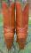 Vintage 70s USA ACME Leather Harness BOOTS Western Diva Fashion Rockabilly Cowboy Boots Womens 6M