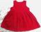 VINTAGE Osh Kosh B'gosh Crimson VELVET Jumper/Dress 100% Cotton Baby Girl 24 mos