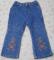 Vintage Osh Kosh B'Gosh Blue Denim Jeans Pants Flared Boot Cut Legs Baby Girl 24mos