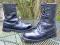Vintage 1993 USA Military Issue Combat BOOTS Black Leather Insulated Speed laces 9 Reg~ Double H ?
