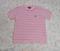 Vintage Ralph Lauren Short Sleeved POLO Shirt-Pink w/Navy striped All cotton Girl Top 6-6X