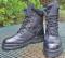 Mens WESTERN CHIEF Boots Black Leather LACE UP tactical Round steel Toe 8D