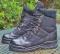 Mens WESTERN CHIEF Boots Black Leather LACE UP tactical Round steel Toe 8D