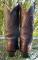 Dan Post El Paso Leather 12" Western Boots Cherry Full grain Cowboy Mens 8D