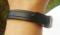 NEW! Made in the USA Black LEATHER Belt BRACELET-Minimalist Stainles St Buckle