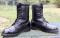 2003 USA Military Issue Black Leather Combat Boots Speed Laces Insulated 11.5R