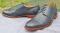 Mens Joseph Abboud Lace Up Leather OXFORDS Captoe Brogue Wingtip Derby Shoes 10