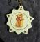 Vintage Hummel Christmas Ornament, M. J. Hummel Flat Star Angel Ornament~ Gold Accents