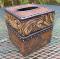 New Rustic Western Cowboys & Leaf Kleenex Tissue Box Cover Barn & country casa Decor