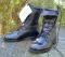 Vintage USA NOS 1997 Rosearch US Military Issue 9" Combat Boots Black Leather - Speed Laces Mens 7W