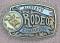 2012 Allstate Rodeo Champion Trophy Buckle Bull Riding -Fits 1.25" belt- Post & hole